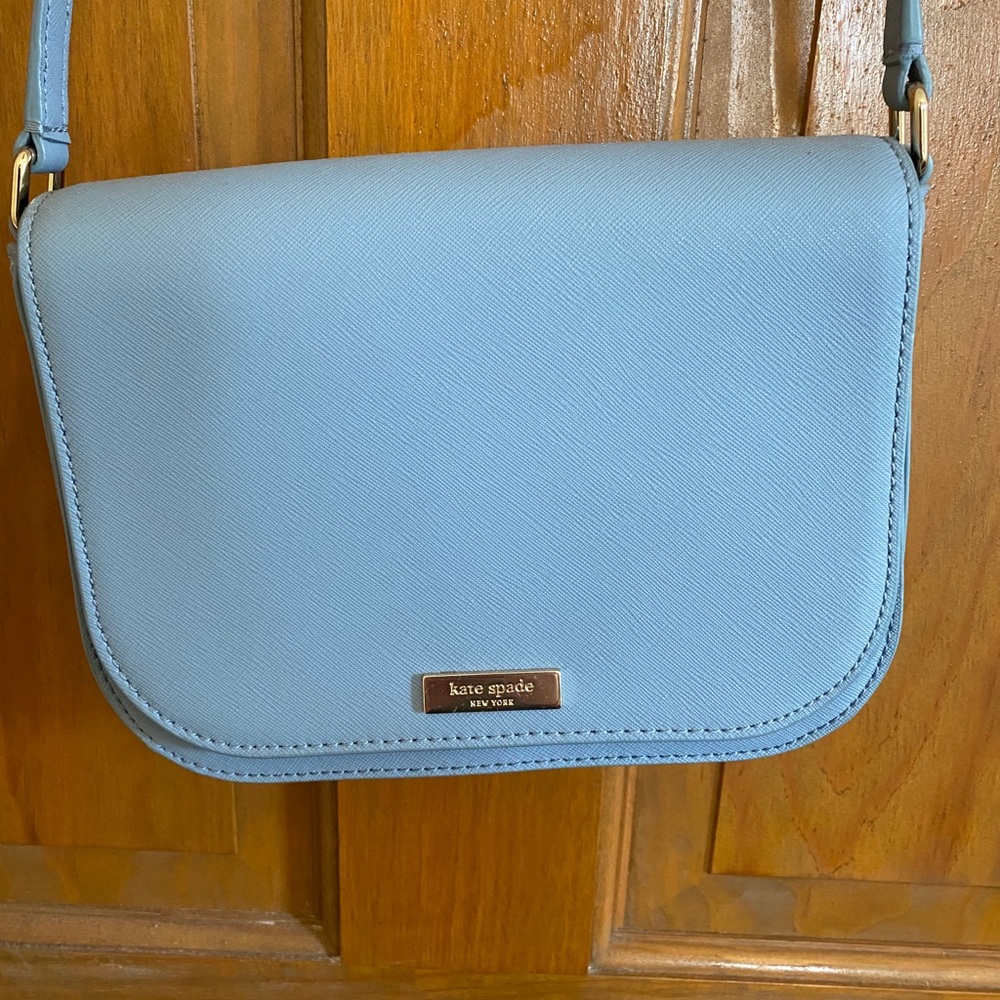 Kate spade blue saddle bag